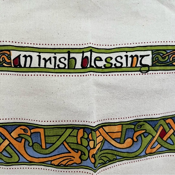 An Irish Blessing Tea Towel/Tapestry - Picture 2 of 6